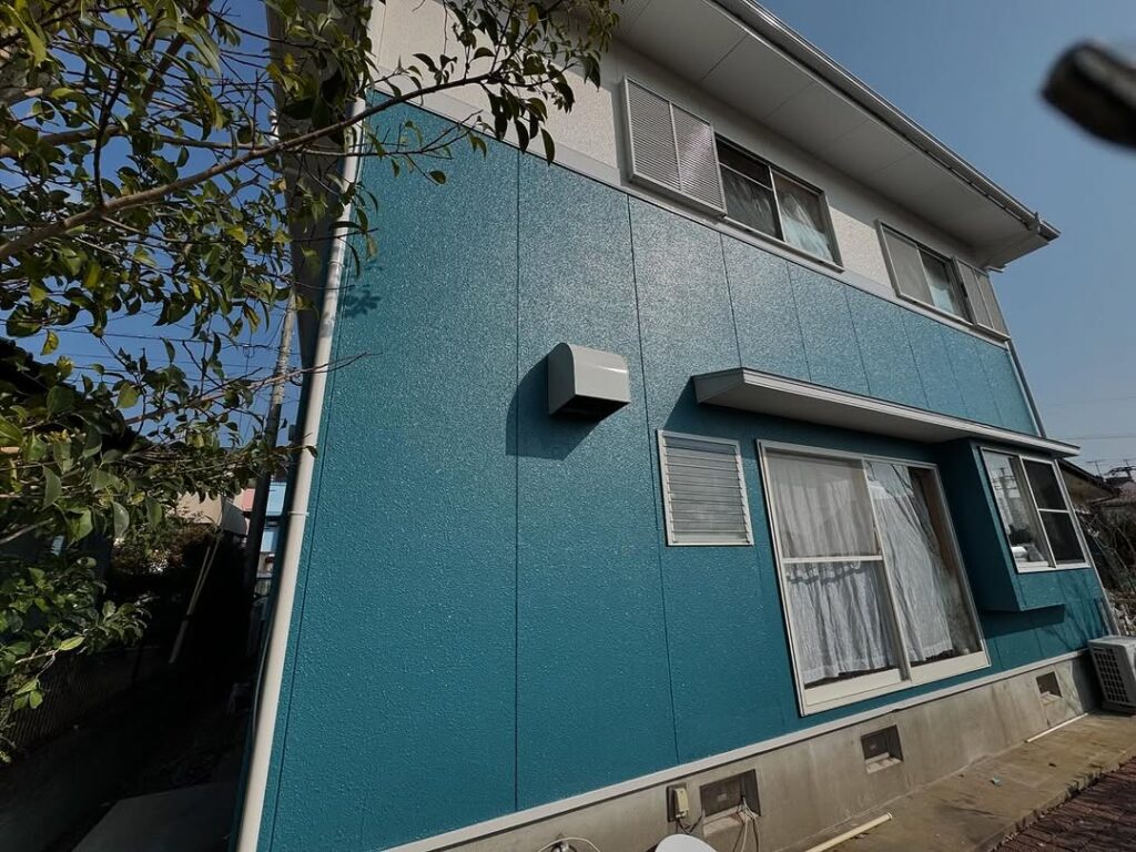 佐世保のお客様で、屋根外壁塗装工事が無事に終わりました4