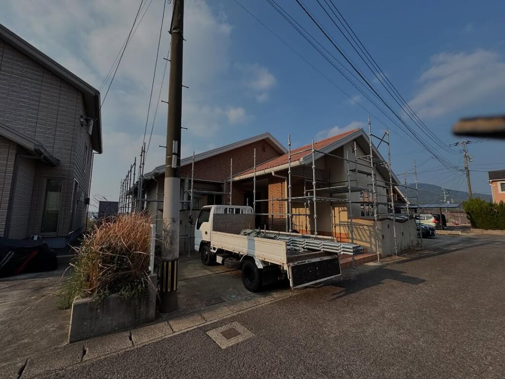 佐世保のお客様で、屋根外壁塗装工事が無事に終わりました5