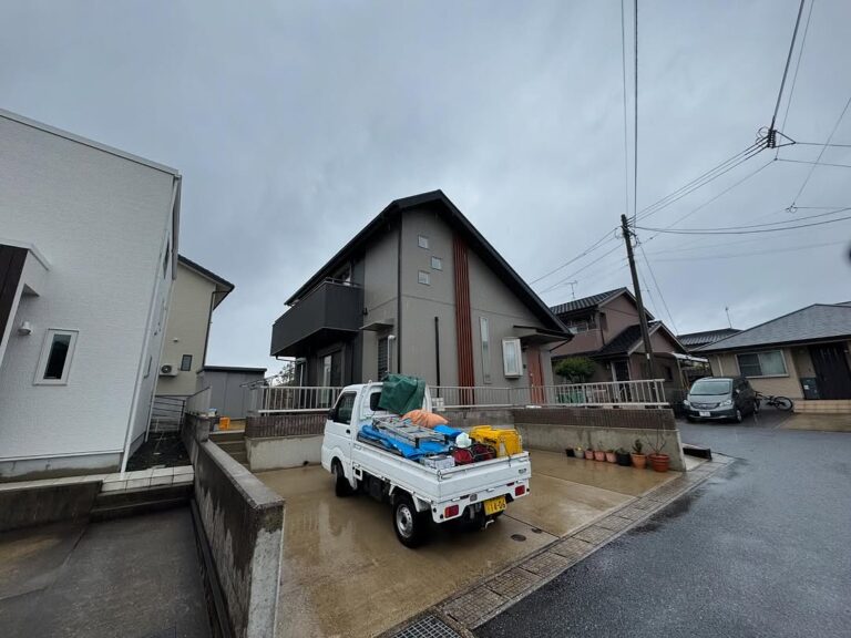 大村のお客様も足場解体まで無事に作業が終わりました1